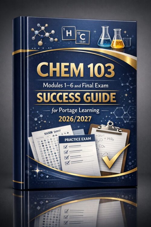 Create a premiu (96) CHEM 103 Modules 1–6 & Final Exam Success Guide 2026/2027: Test Bank Review & Practice Exams
