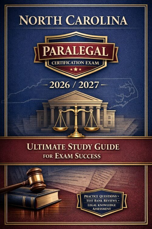 North Carolina Paralegal Certification Exam 2026/2027 Ultimate Study Guide