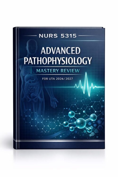 Create a profes (73) NURS 5315 Advanced Pathophysiology Mastery Review for UTA 2026/2027
