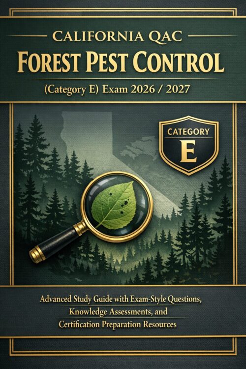 Create a profes (74) California QAC Forest Pest Control (Category E) Exam 2026/2027 Advanced Study Guide