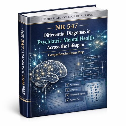 Create a realis (2) NR 547 Psychiatric Mental Health Exam Prep 2026/2027 with Test Bank Review