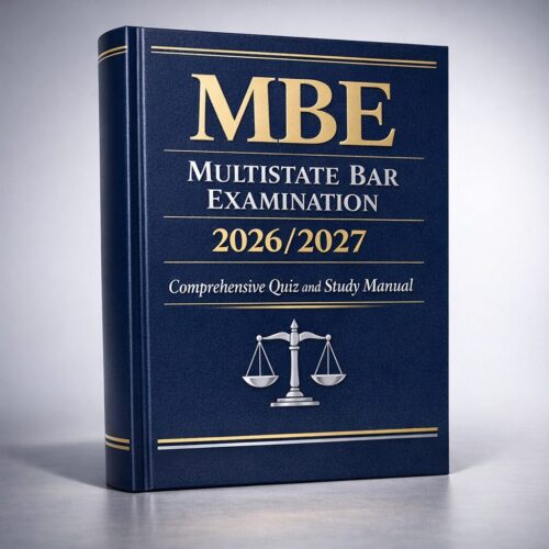 Create a realis MBE Multistate Bar Examination 2026/2027 Comprehensive Quiz & Study Manual