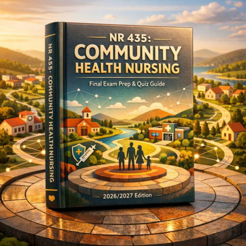 NR 435 Community Health Nursing Final Exam Prep & Quiz Guide 2026/2027