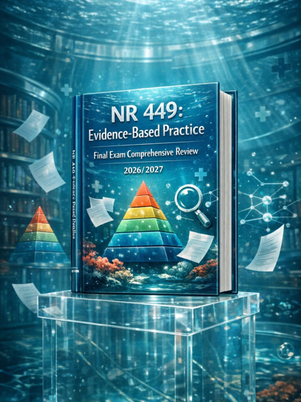 Create a unique (17) NR 449 Evidence-Based Practice Final Exam Comprehensive Review Guide 2026/2027