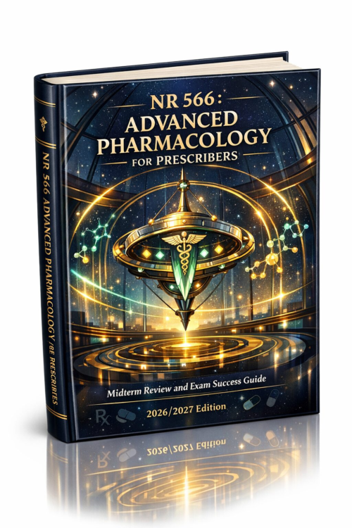 NR 566 Advanced Pharmacology for Prescribers Midterm Review & Exam Success Guide 2026/2027