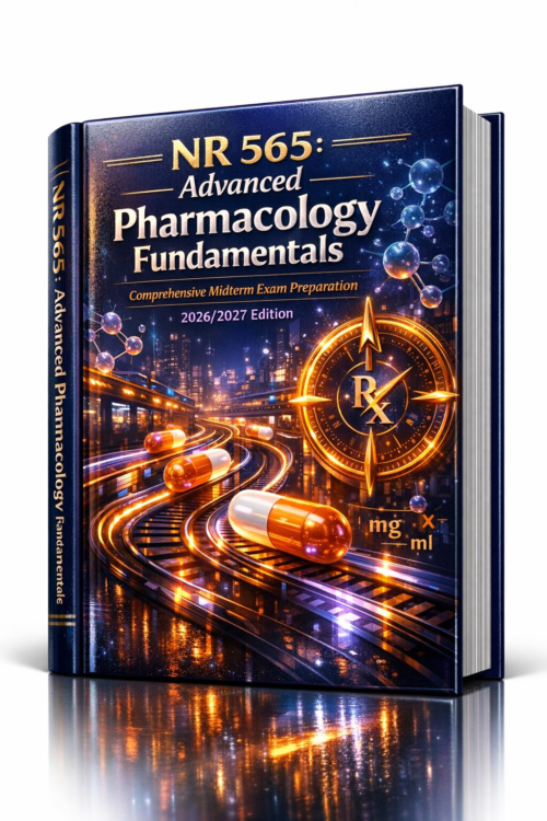 NR 565 Advanced Pharmacology Fundamentals Comprehensive Midterm Exam Preparation 2026/2027