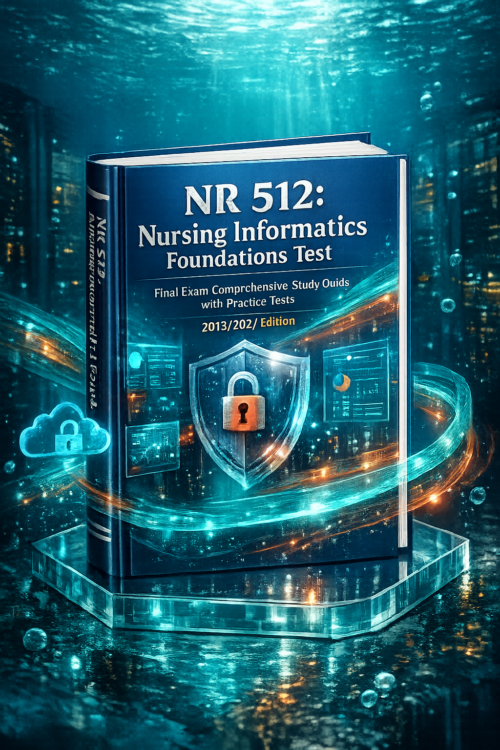 Create a unique (31) NR 512 Nursing Informatics Foundations Final Exam Study Guide with Practice Tests 2026/2027