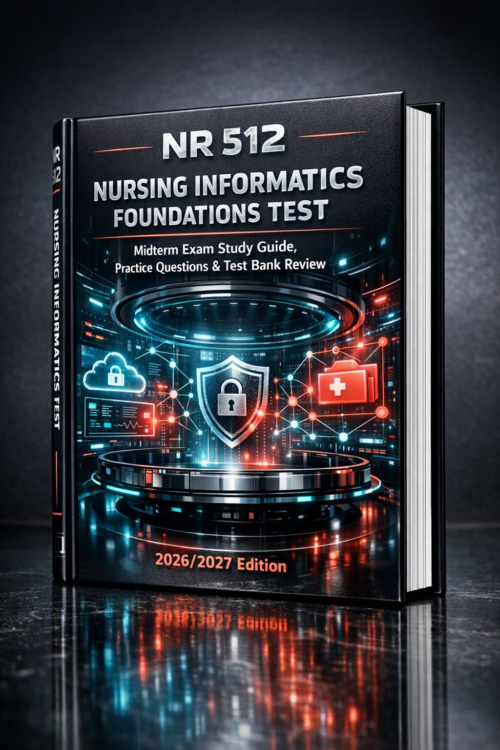 NR 512 Nursing Informatics Foundations Midterm Exam Study Guide, Practice Questions & Test Bank Review 2026/2027