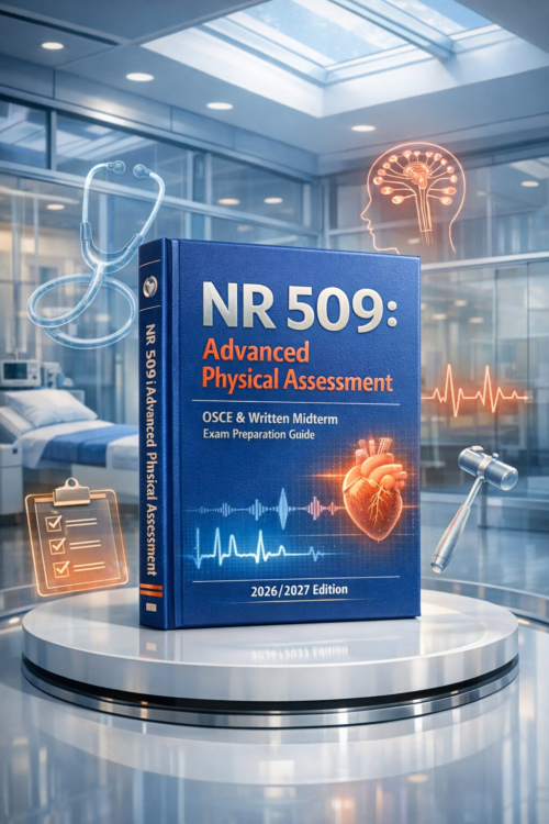NR 509 Advanced Physical Assessment OSCE & Written Midterm Exam Preparation Guide 2026/2027