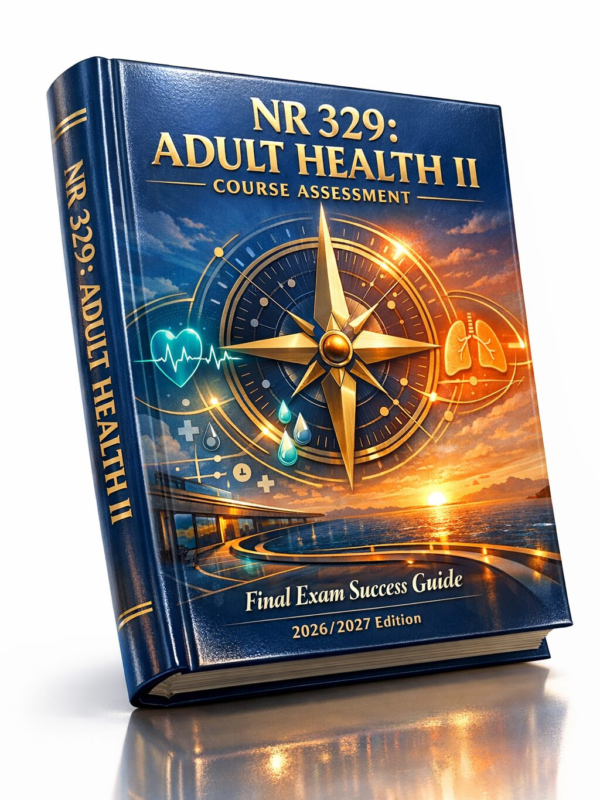 NR 329 Adult Health II Course Assessment Final Exam Success Guide 2026/2027