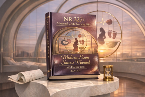 NR 327 Maternal Child Nursing OB Midterm Exam Success Manual with Practice Tests 2026/2027