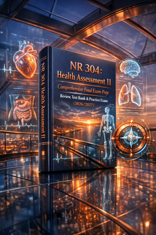 NR 304 Health Assessment II Final Exam Prep: Review, Test Bank & Practice Exam 2026/2027