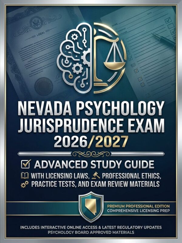 Design a premiu (9) Nevada Psychology Jurisprudence Exam 2026/2027 Advanced Study Guide & Licensing Review