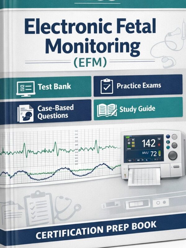 Modern workbook NCC Electronic Fetal Monitoring (EFM) Certification Exam 2026/2027 Master Review Guide