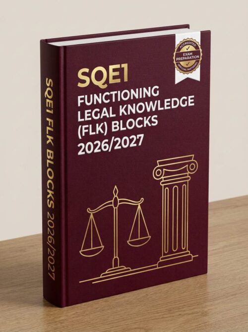 Premium 3D hard SQE1 FLK Blocks 2026/2027: Exam Prep Workbook & Mock Tests