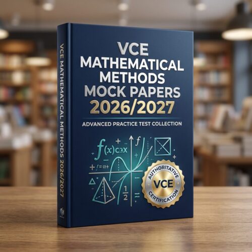 Premium 3D port (16) VCE Mathematical Methods Mock Papers 2026/2027: Advanced Practice Tests