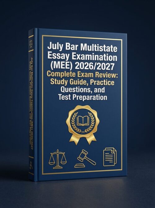 Premium 3D port (19) July Bar MEE 2026/2027 Complete Exam Review & Study Guide