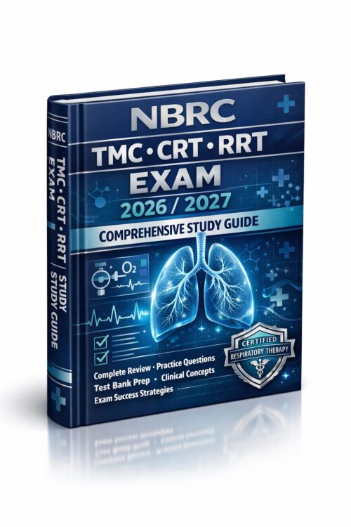 NBRC TMC CRT RRT Exam 2026/2027: Comprehensive Study Guide with Practice Questions & Test Bank Prep