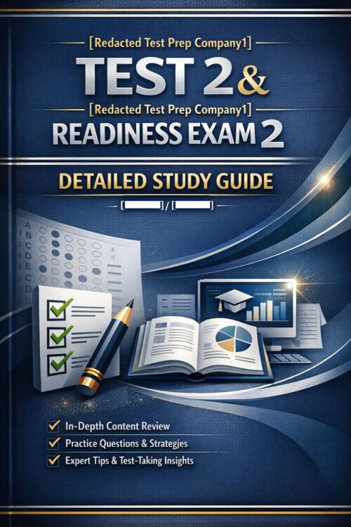 Premium academi (17) Hurst Review Test 2 & Readiness Exam 2 Study Guide with Practice Tests