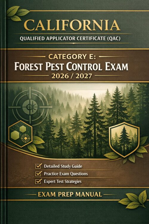 Premium certifi (3) California Qualified Applicator Certificate (QAC) Category E: Forest Pest Control Exam 2026/2027 Comprehensive Study Guide