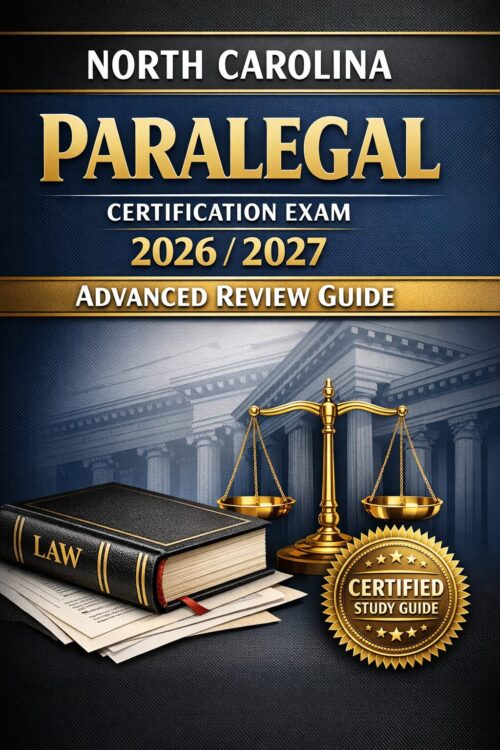 Premium legal c (1) North Carolina Paralegal Certification Exam 2026/2027 Advanced Review Guide