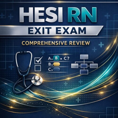 Premium nursing (11) HESI RN Exit Exam Comprehensive Review Guide with NGN Questions