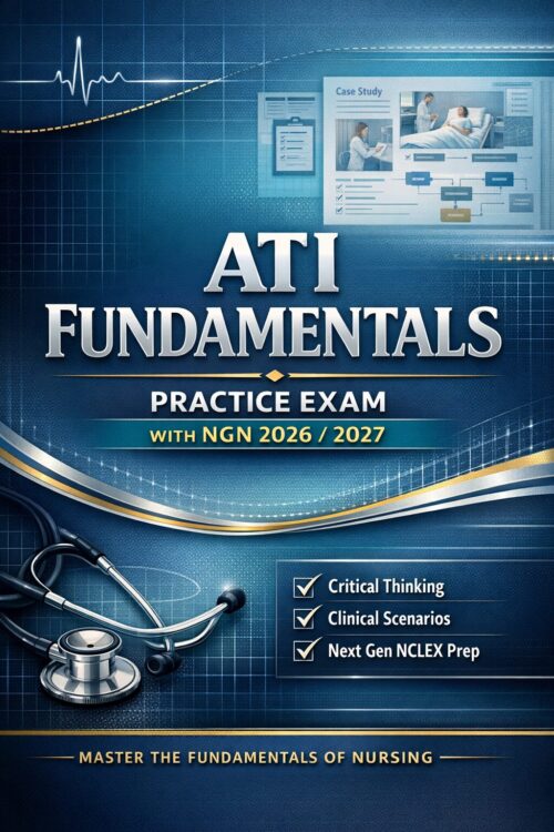 Premium nursing (8) ATI Fundamentals Practice Exam with NGN Review Guide 2026/2027
