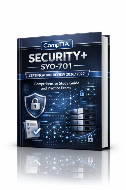 Premium portrai (14) CompTIA Security+ SY0-701 Certification Review 2026/2027: Comprehensive Study Guide and Practice Exams