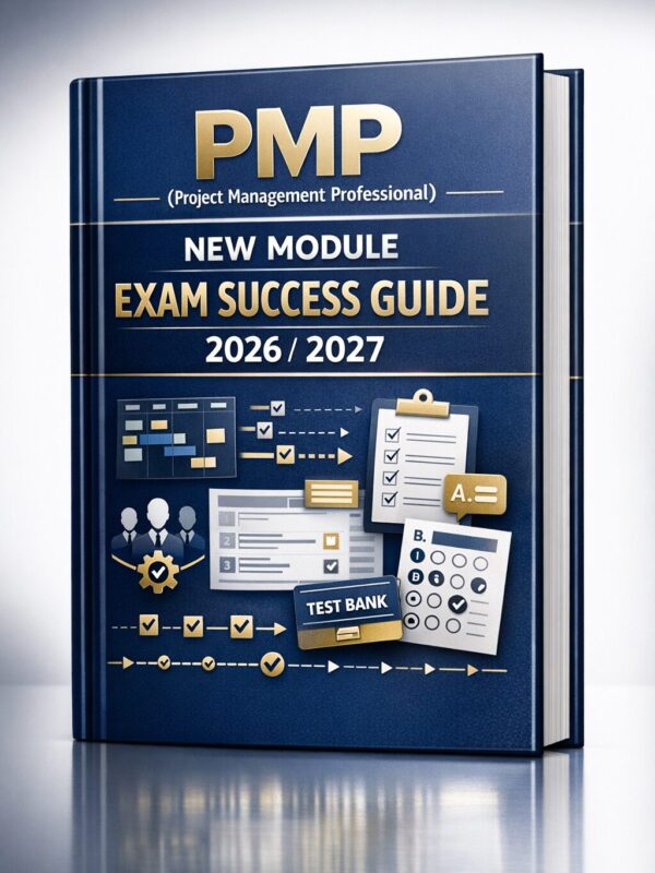 Premium portrai (2) PMP Exam Success Guide 2026/2027: Comprehensive Review, Practice Questions, Mock Exams & Test Bank