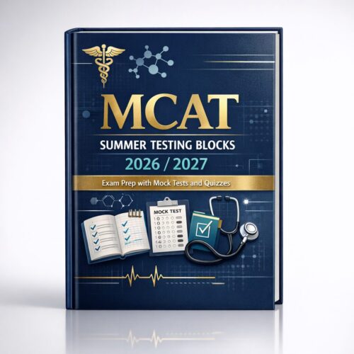 Premium portrai (21) MCAT Summer Testing Blocks 2026/2027: Exam Prep with Mock Tests and Quizzes