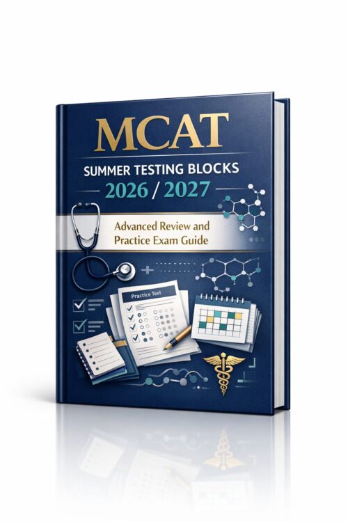 MCAT Summer Testing Blocks 2026/2027: Advanced Review and Practice Exam Guide