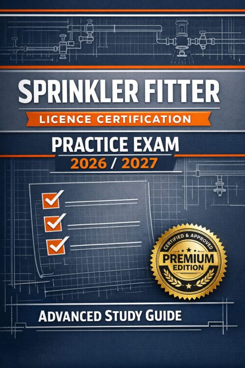 Premium trade c Sprinkler Fitter Licence Certification Practice Exam Study Guide 2026/2027