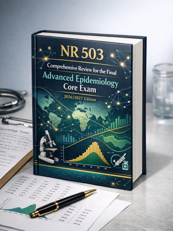 image (1) NR 503 Advanced Epidemiology Core Final Exam Comprehensive Review Guide 2026/2027