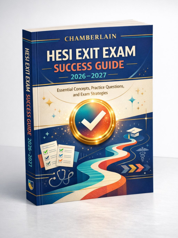 Chamberlain HESI Exit Exam Success Guide 2026–2027 | Essential Concepts, Practice Questions & Exam Strategies